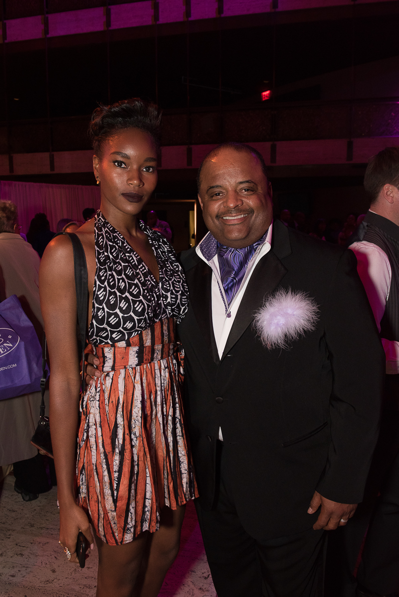 Damaris Lewis and Roland S. MartinPhoto by Christopher Duggan.